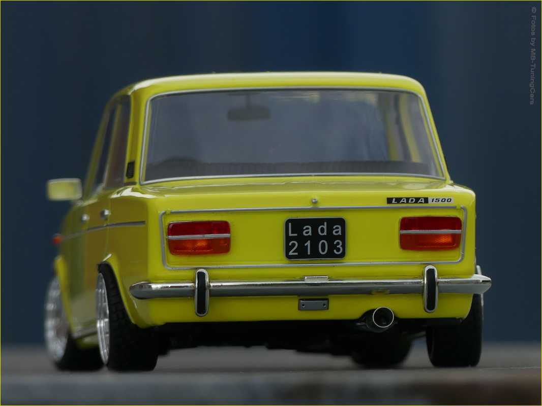 1:18 Lada 2103 DDR / Ost Car Gelb Edition inkl. OVP